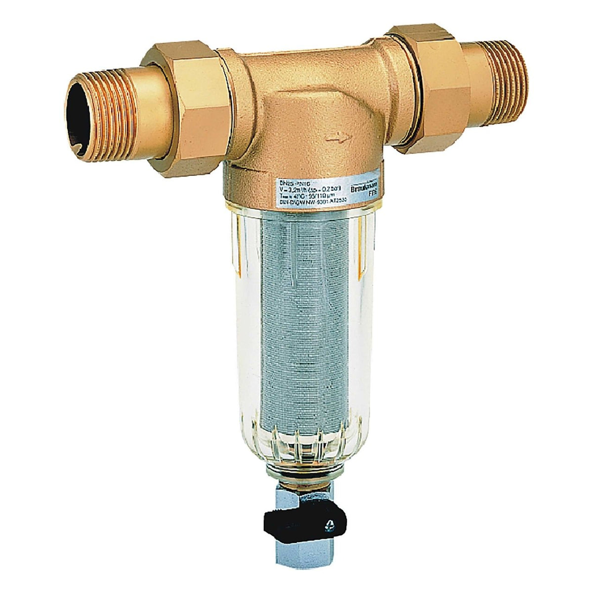 Resideo Su Filtresi, Dişli, Rakorlu, 100 Mikron DN20 - FF06-3/4AA